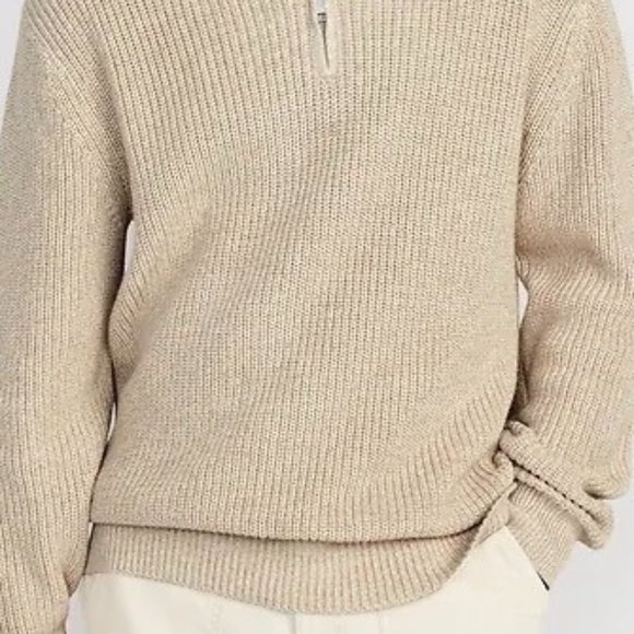 Old Navy Other - Rib-Knit 1/4-Zip Sweater for Men Old Navy L